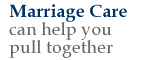 Marriage Care can help you pull together